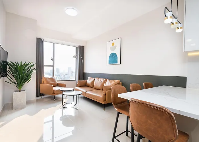Min' Apartment - Rivergate Residence Downtown Bui Vien - Free Pool